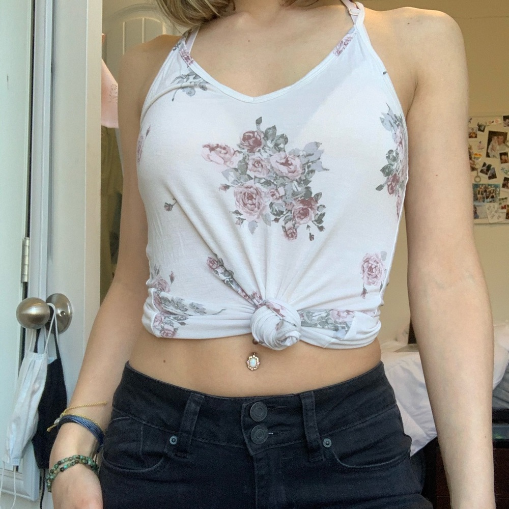 Floral Tank Top